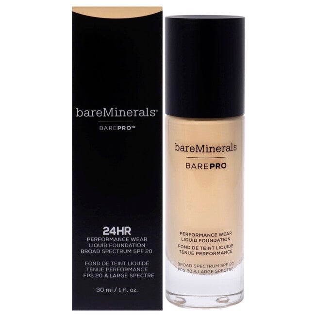 BarePro Performance Wear Liquid Foundation SPF 20 - 8 Golden Ivory by bareMinerals for Women - 1 oz Foundation, NA, hi-res image number null