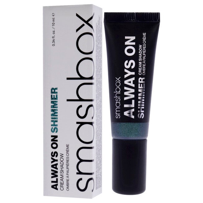Always On Shimmer Cream Eye Shadow - Emerald by SmashBox for Women - 0.34 oz Eye Shadow, , alternate image number 7