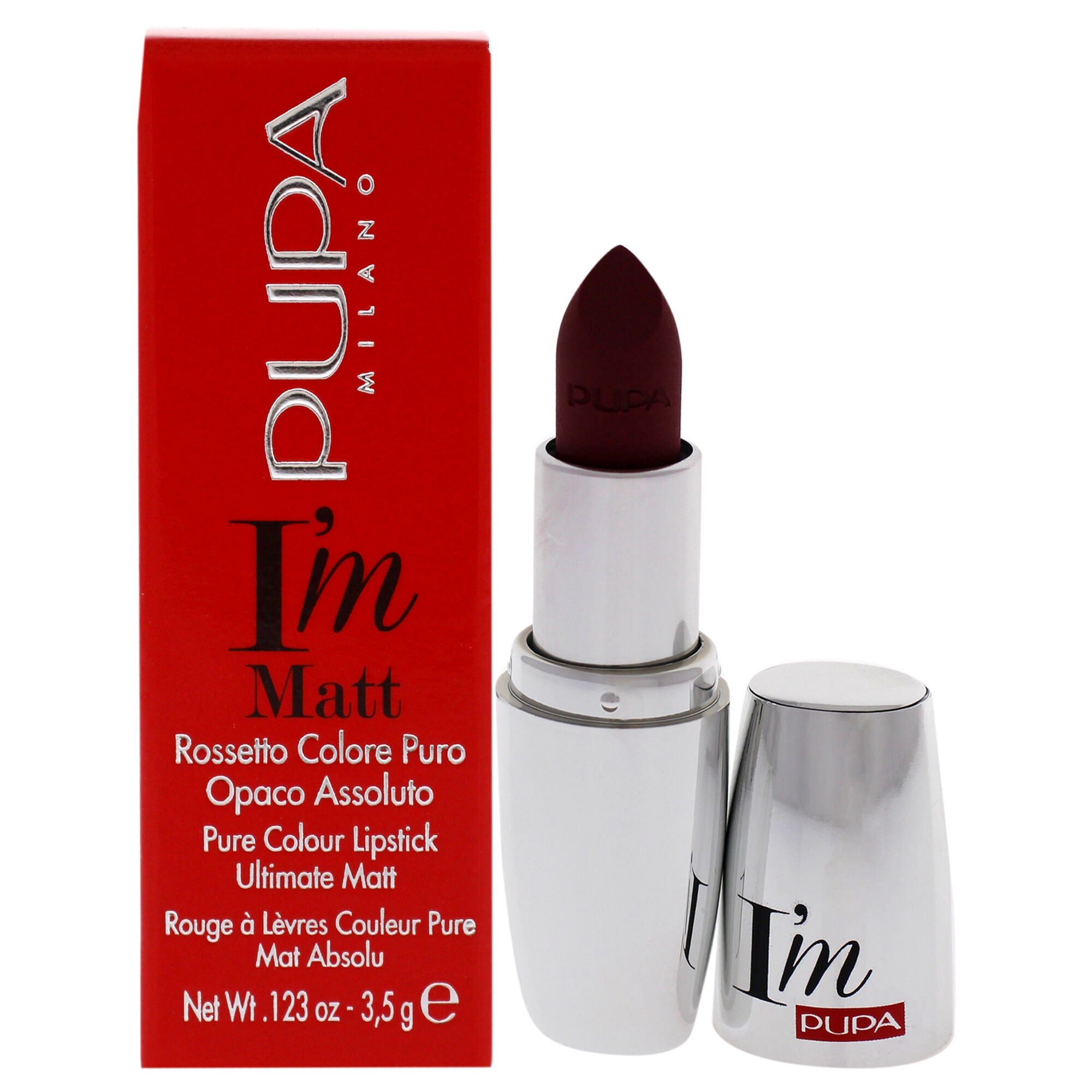 I Am Matte Pure Colour Lipstick - 013 Brown Rose by Pupa Milano for Women - 0.123 oz Lipstick, See Description, hi-res image number 0