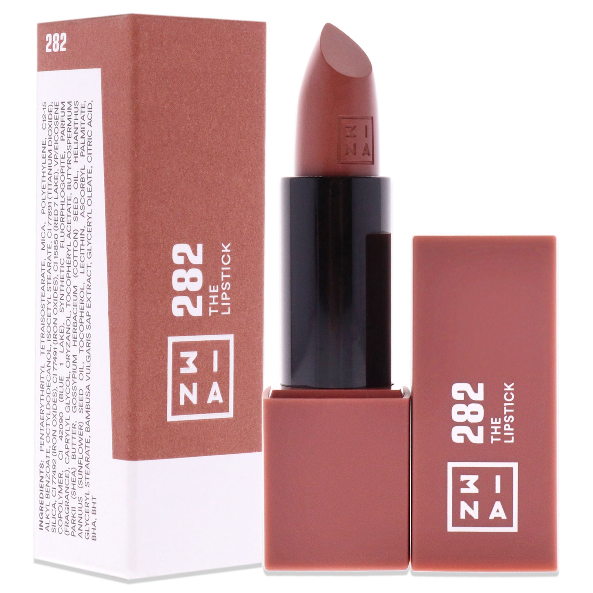 The Lipstick - 282 90s Nude by 3INA for Women - 0.16 oz Lipstick, See Description, alternate image number 2