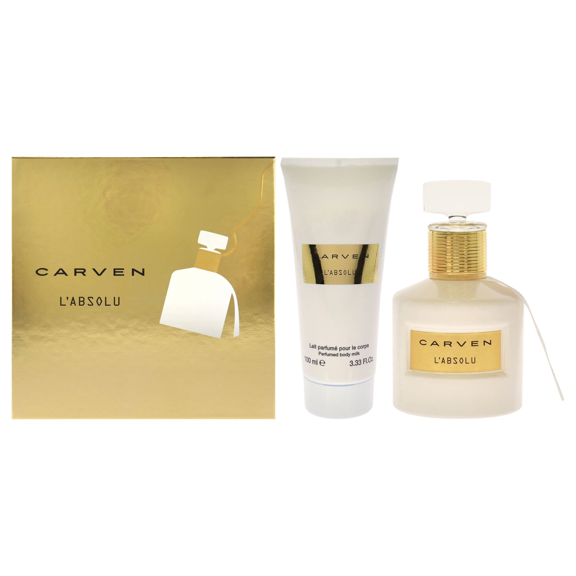 LAbsolu by Carven for Women - 2 Pc Gift Set 1.66oz EDP Spray, 3.33oz Perfume Body Milk, See Description, hi-res image number 0