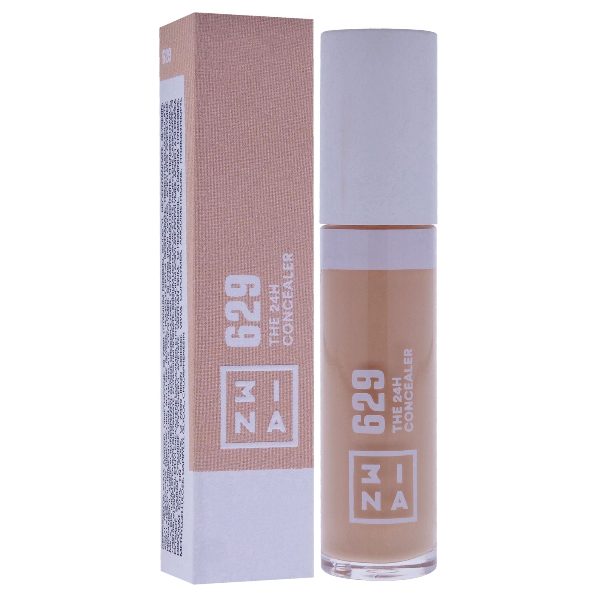 The 24H Concealer - 629 Ultra-Light Neutral by 3INA for Women - 0.15 oz Concealer, See Description, alternate image number 1