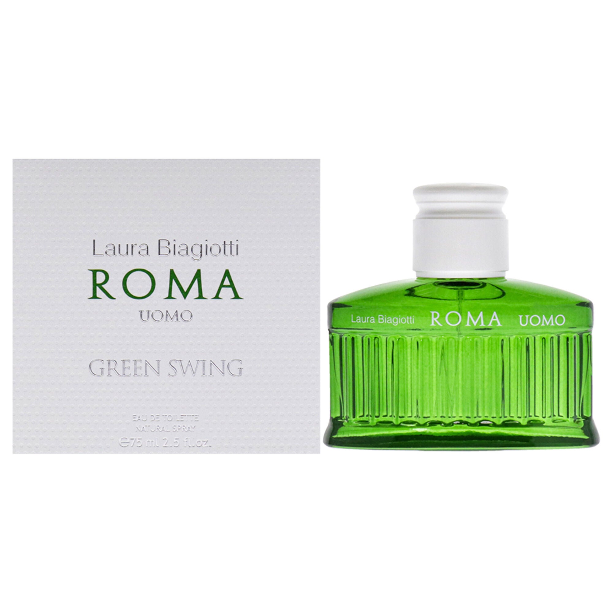 Roma Uomo Green Swing by Laura Biagiotti for Men - 2.5 oz EDT Spray, See Description, hi-res image number 0