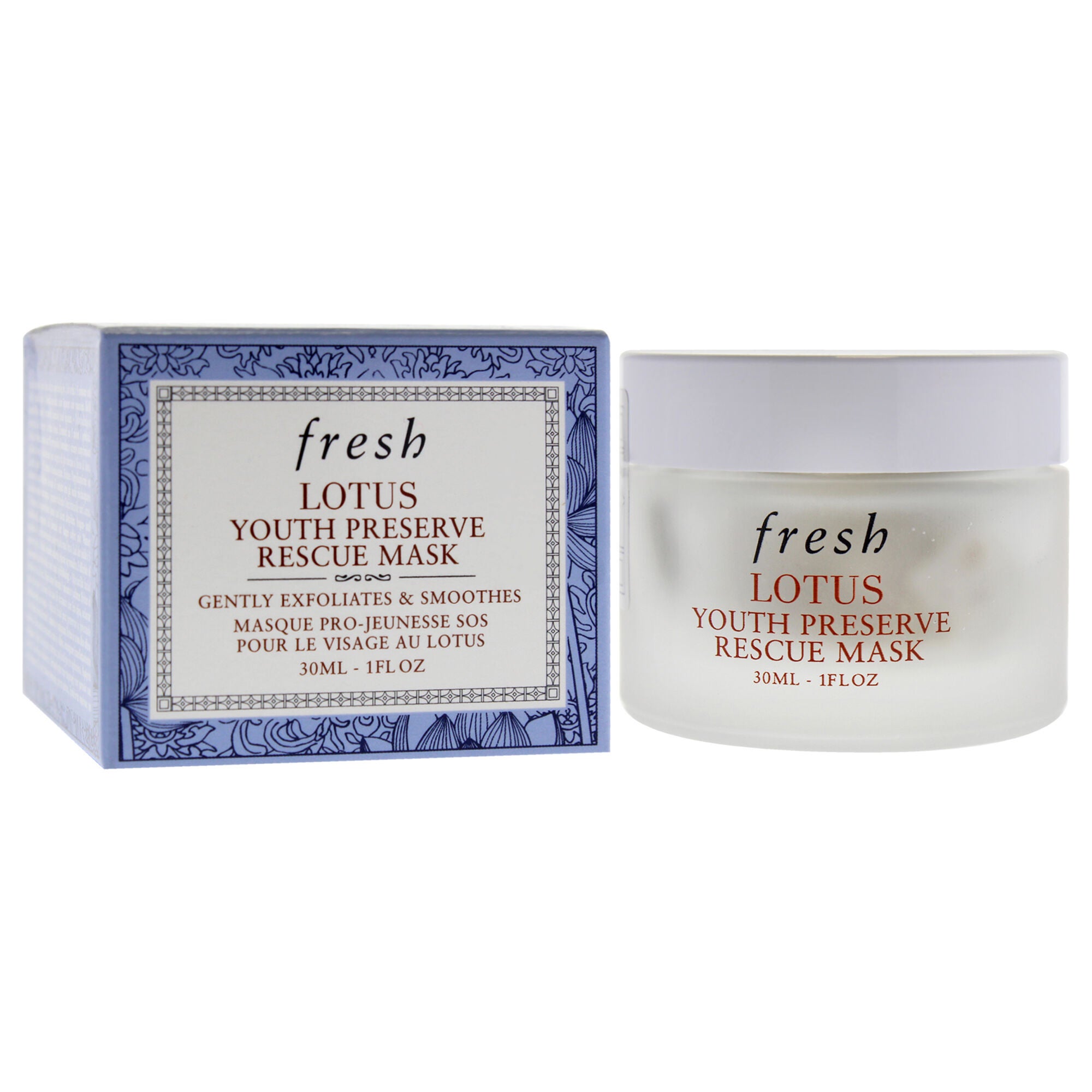 Lotus Youth Preserve Rescue Mask by Fresh for Women - 1 oz Mask, See Description, alternate image number 1