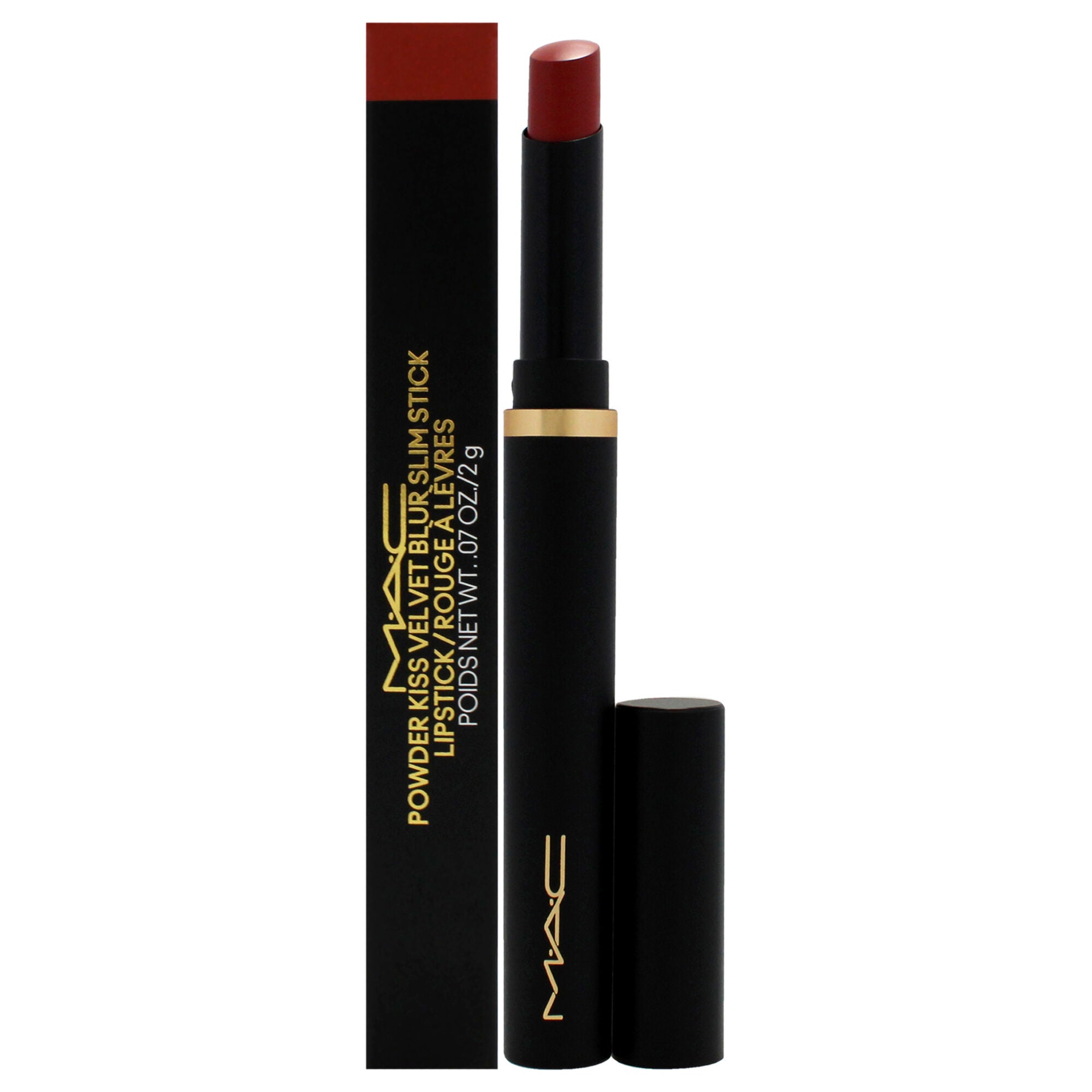Powder Kiss Velvet Blur Slim Stick - Sweet Cinnamon by MAC for Women - 0.7 oz Lipstick, See Description, hi-res image number 0