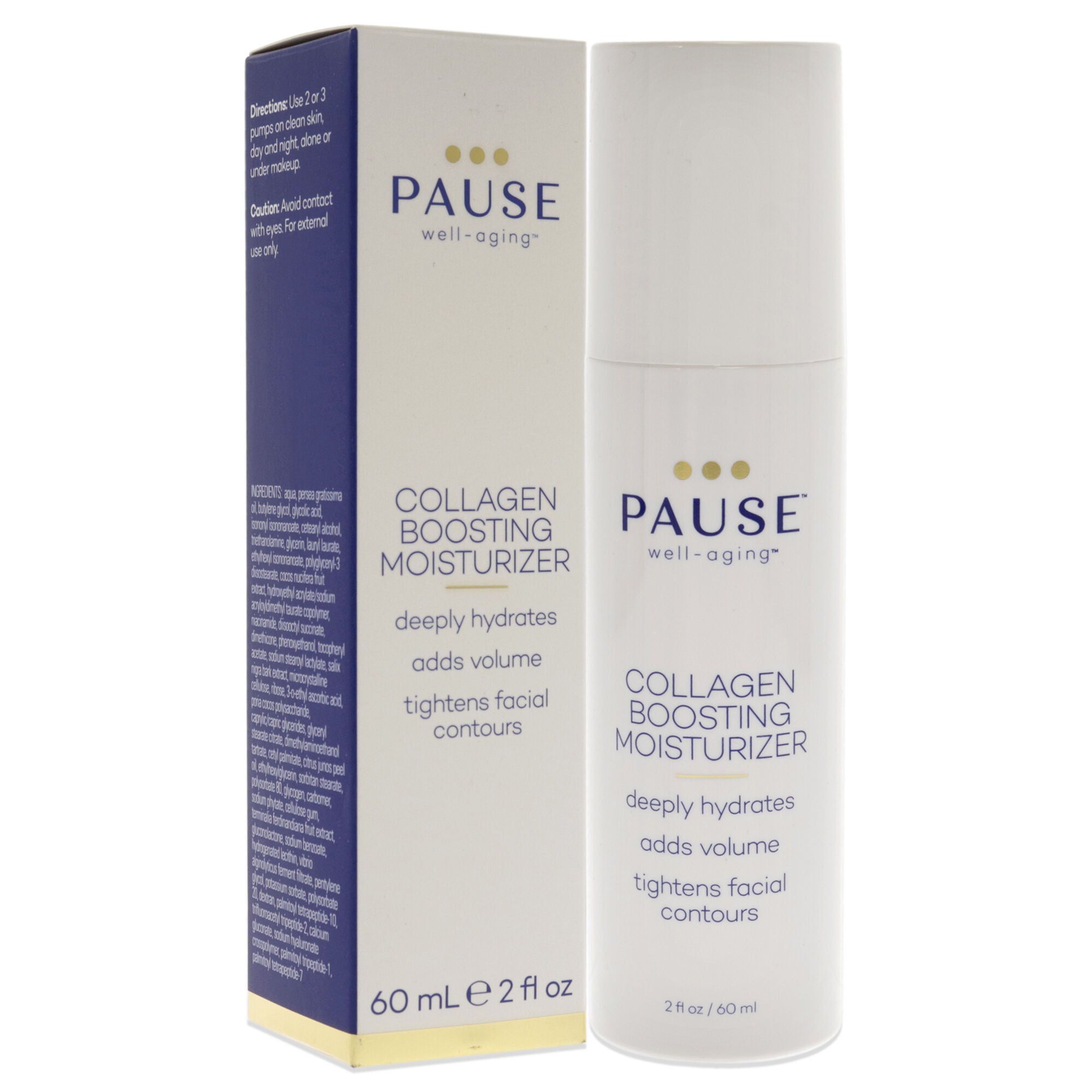 Collagen Boosting Moisturizer by Pause Well-Aging for Unisex - 2 oz Moisturizer, See Description, alternate image number 2