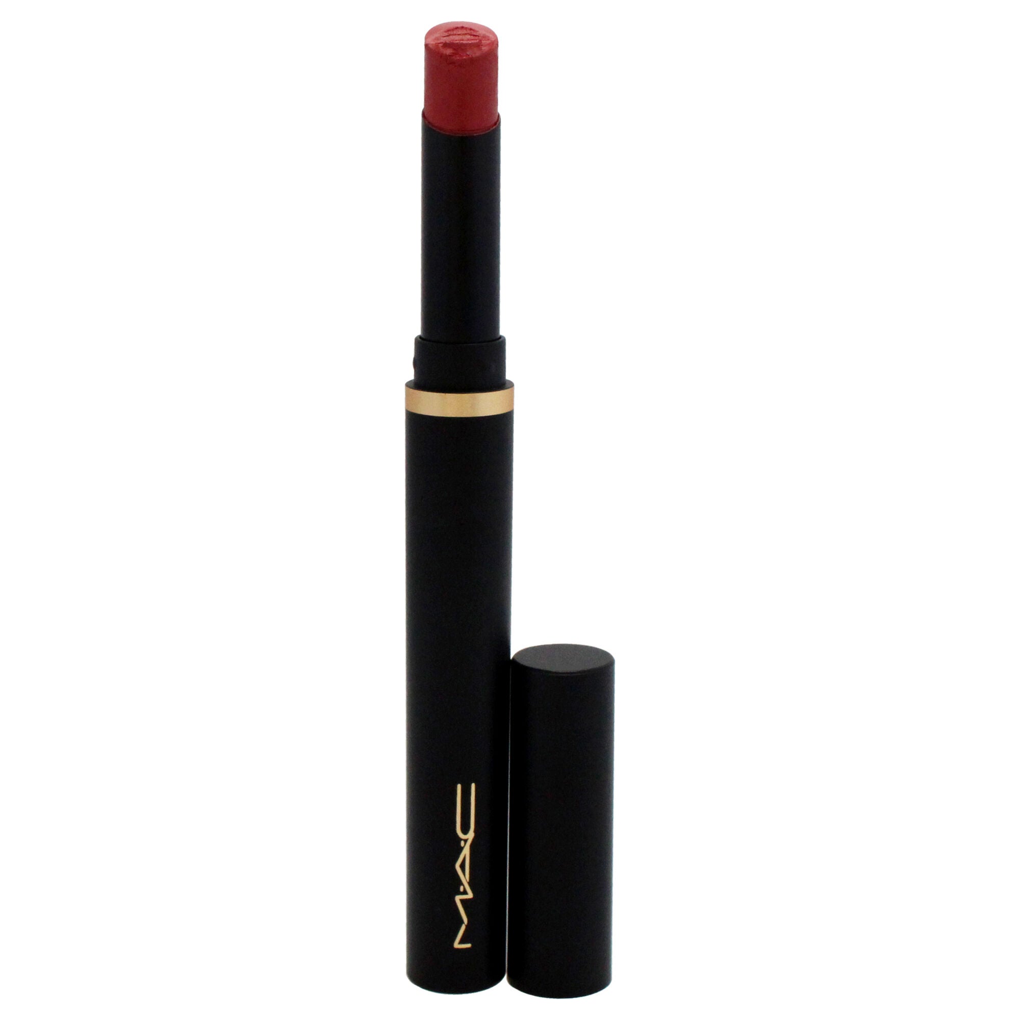 Powder Kiss Velvet Blur Slim Stick - 899 Brickthrough by MAC for Women - 0.07 oz Lipstick, See Description, alternate image number 4