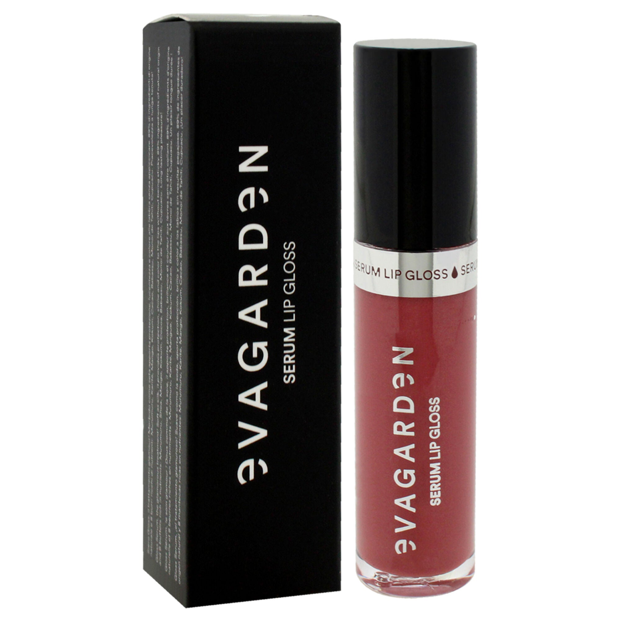 Serum Lip Gloss - 828 Garnet Rose by Evagarden for Women - 0.17 oz Lip Gloss, See Description, alternate image number 2
