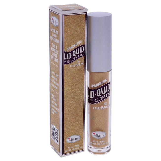 Lid-Quid Sparkling Liquid Eyeshadow - Champagne by the Balm for Women - 0.15 oz Eyeshadow, , alternate image number null