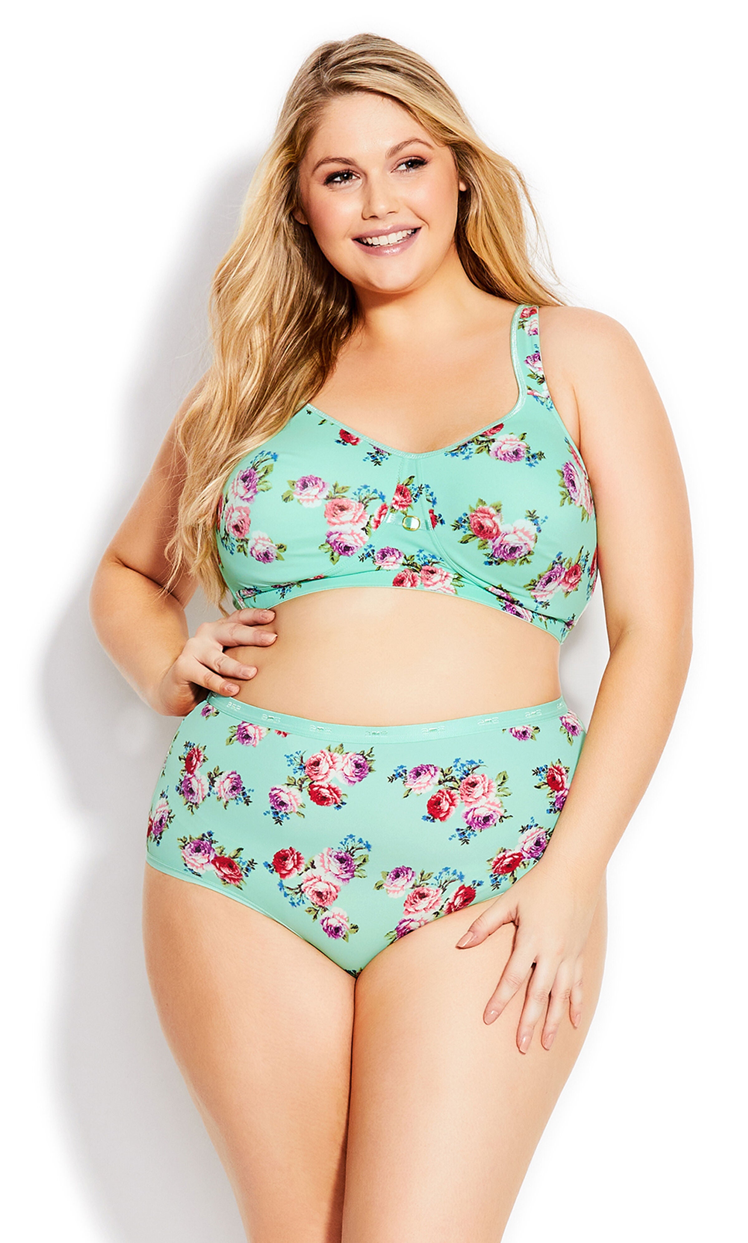 Women's Plus Size Briefs - Silky Microfiber Hi-Cut Panties With Comfort Fit