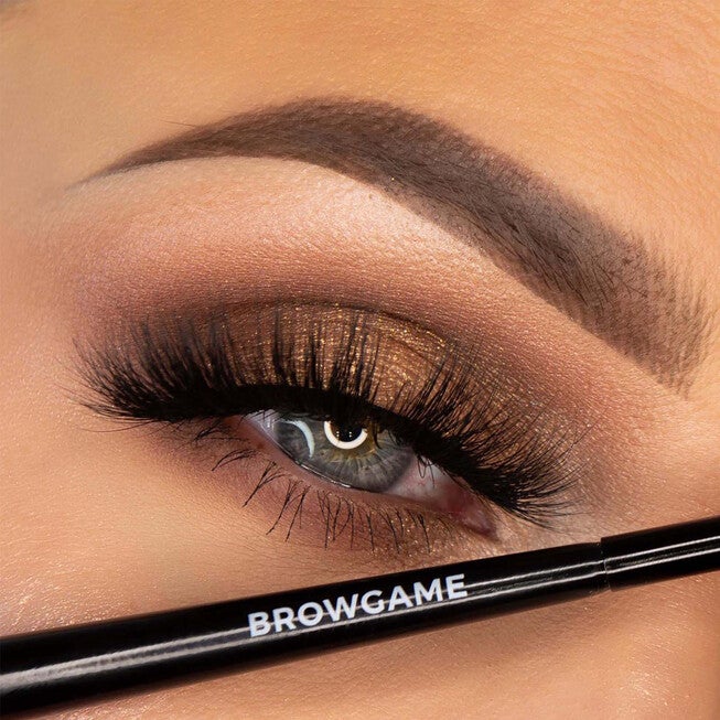Signature Dual Ended Brow Brush by Browgame for Women - 1 Pc Brush, NA, alternate image number null