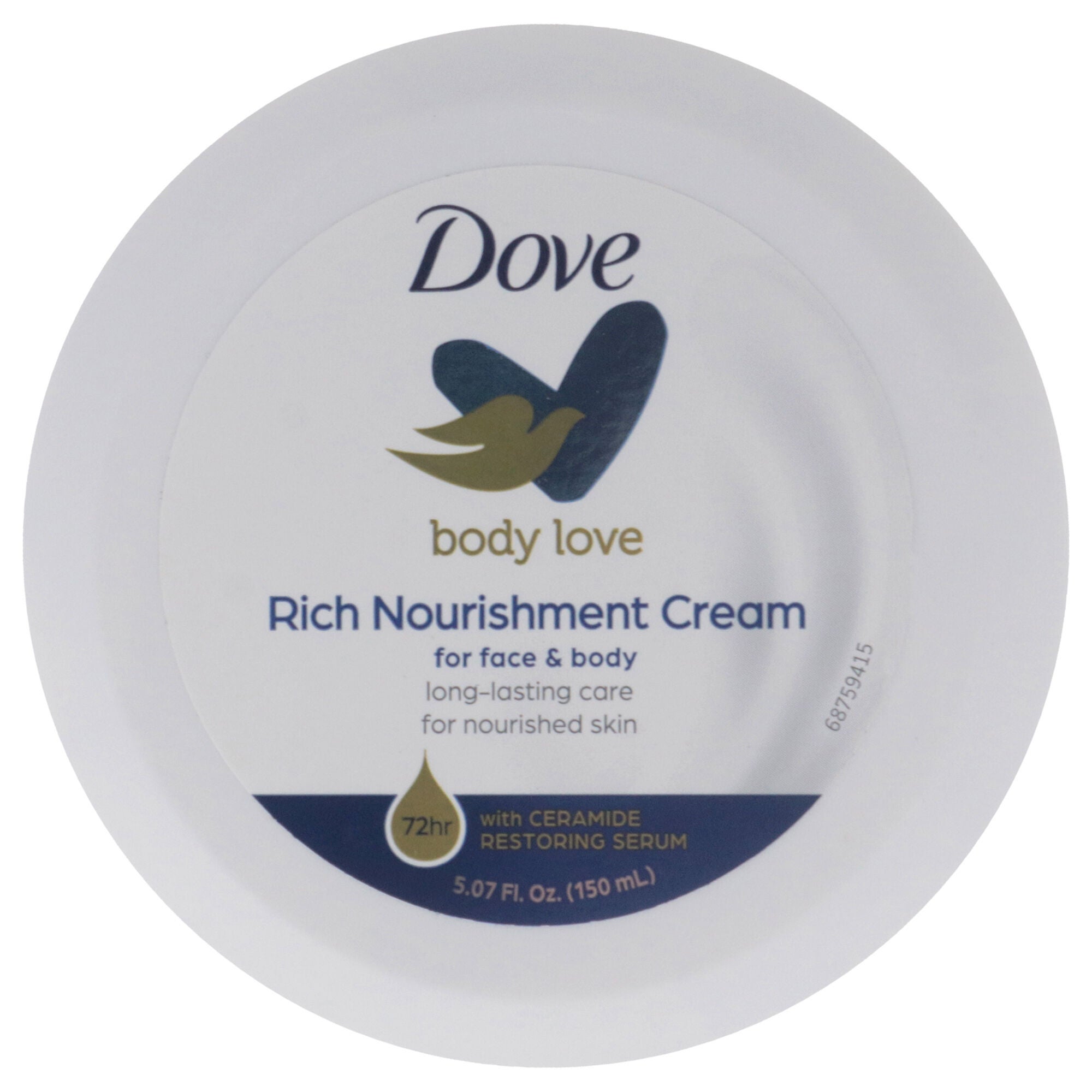 Rich Nourishment Cream by Dove for Unisex - 5.07 oz Cream, See Description, hi-res image number 0