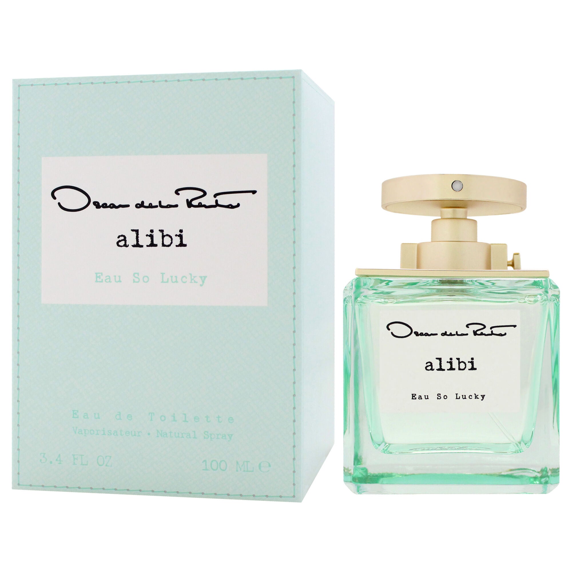 Alibi Eau So Lucky by Oscar De La Renta for Women - 3.4 oz EDT Spray, Clear, alternate image number 3