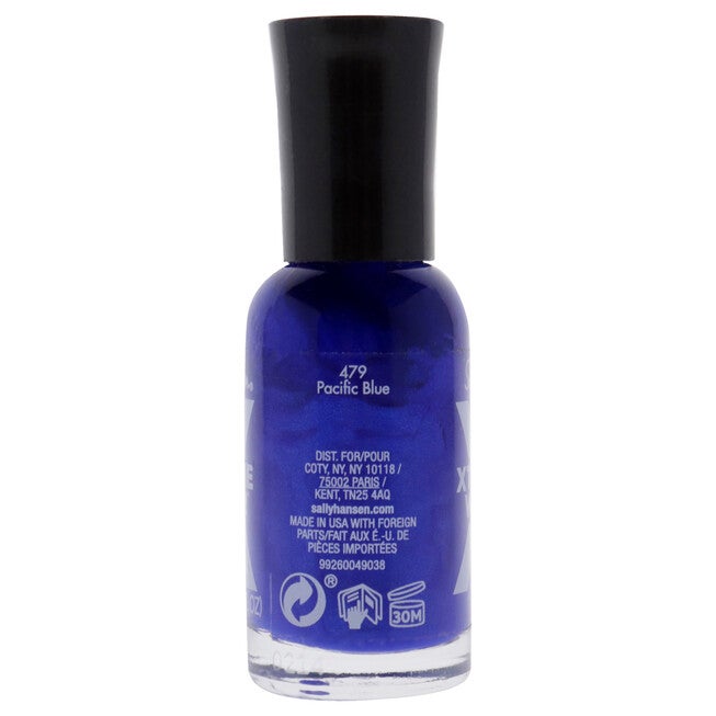 Xtreme Wear Nail Color - 479 Pacific Blue by Sally Hansen for Women - 0.4 oz Nail Polish, See Description, alternate image number 1