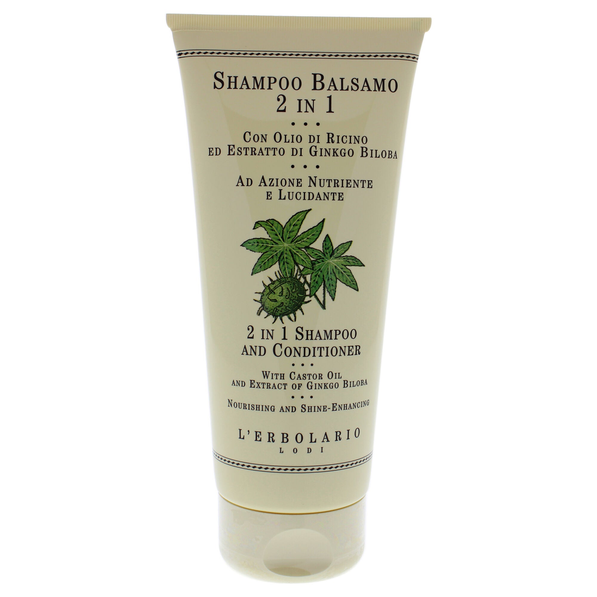 2-In-1 Shampoo and Conditioner by LErbolario for Unisex - 6.7 oz Shampoo, See Description, alternate image number 4