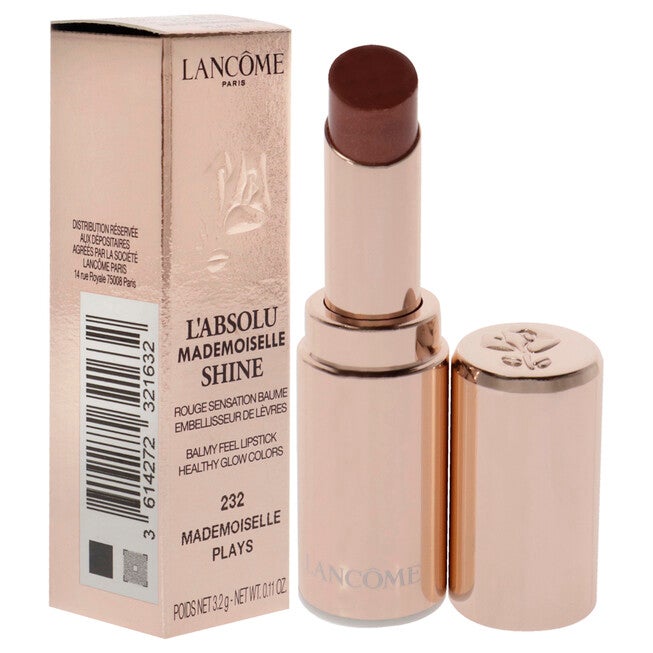 LAbsolu Mademoiselle Shine - 232 Plays by Lancome for Women - 0.11 oz Lipstick, NA, alternate image number null
