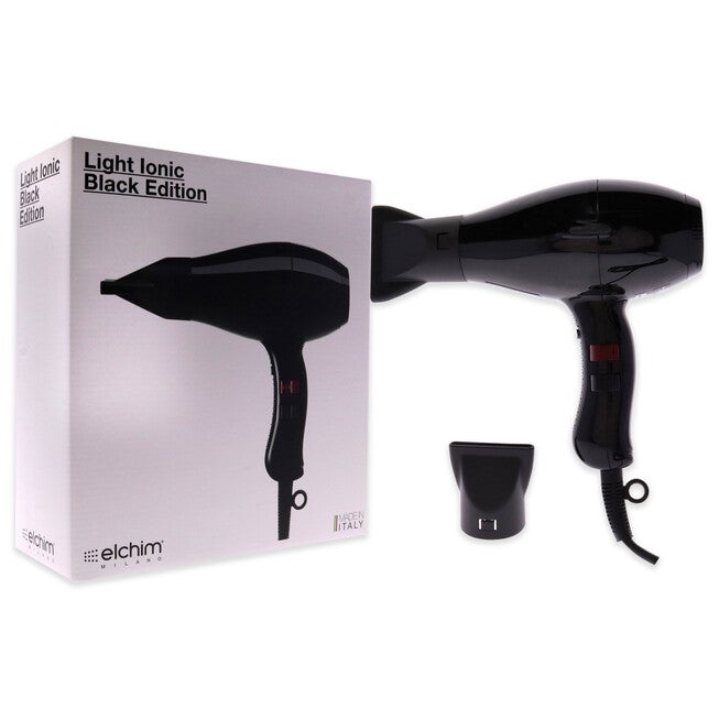 Light Ionic Edition Hair Dryer - Black by Elchim for Unisex - 1 Pc Hair Dryer, NA, alternate image number null