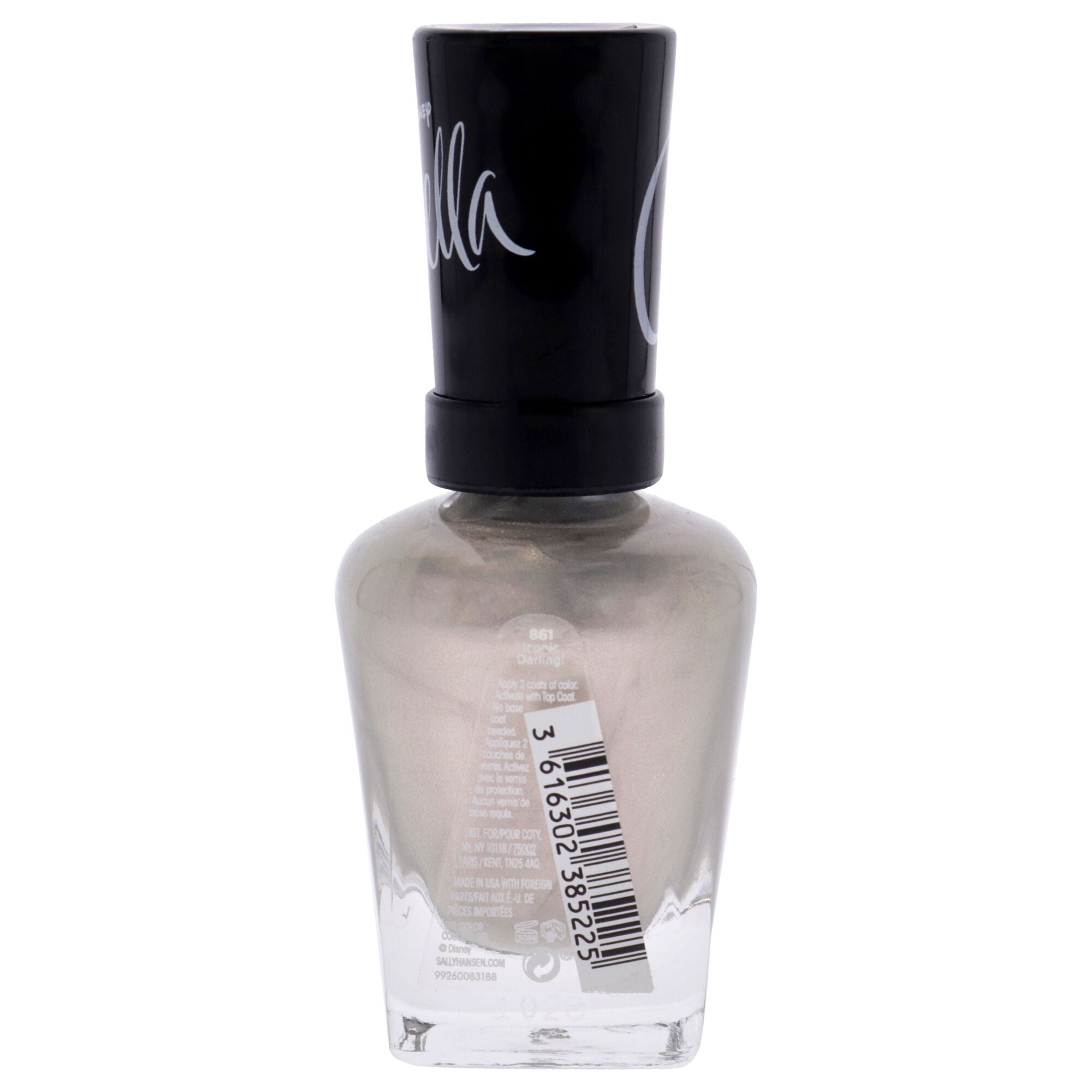 Miracle Gel Cruella - 861 Iconic Darling by Sally Hansen for Women - 0.50 oz Nail Polish, See Description, alternate image number 1