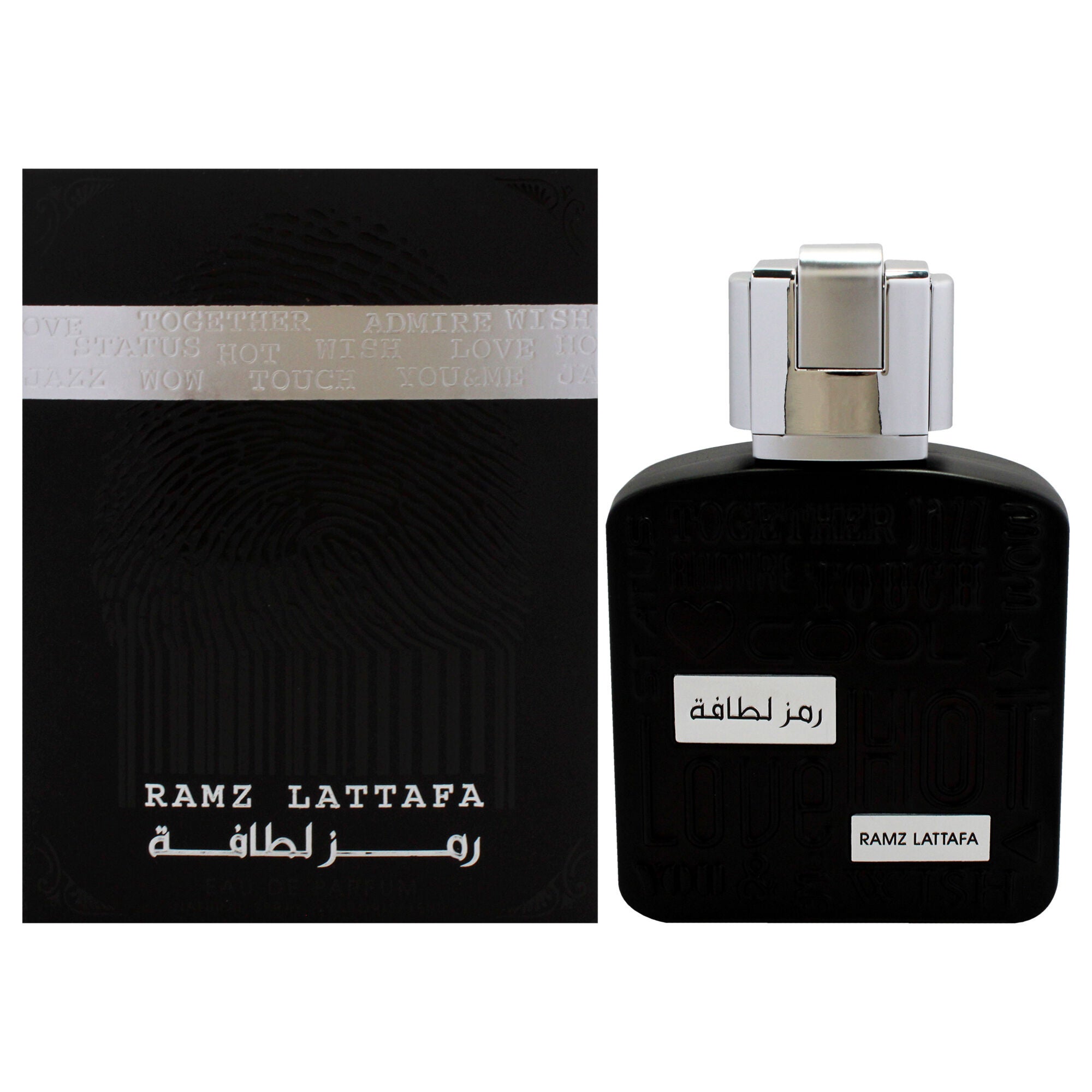 Ramz Silver by Lattafa for Men - 3.4 oz EDP Spray, See Description, hi-res image number 0