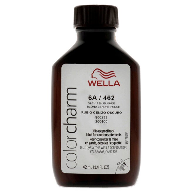 Color Charm Permanent Liquid Haircolor - 462 6A Dark Ash Blonde by Wella for Unisex - 1.4 oz Hair Color, , alternate image number 5
