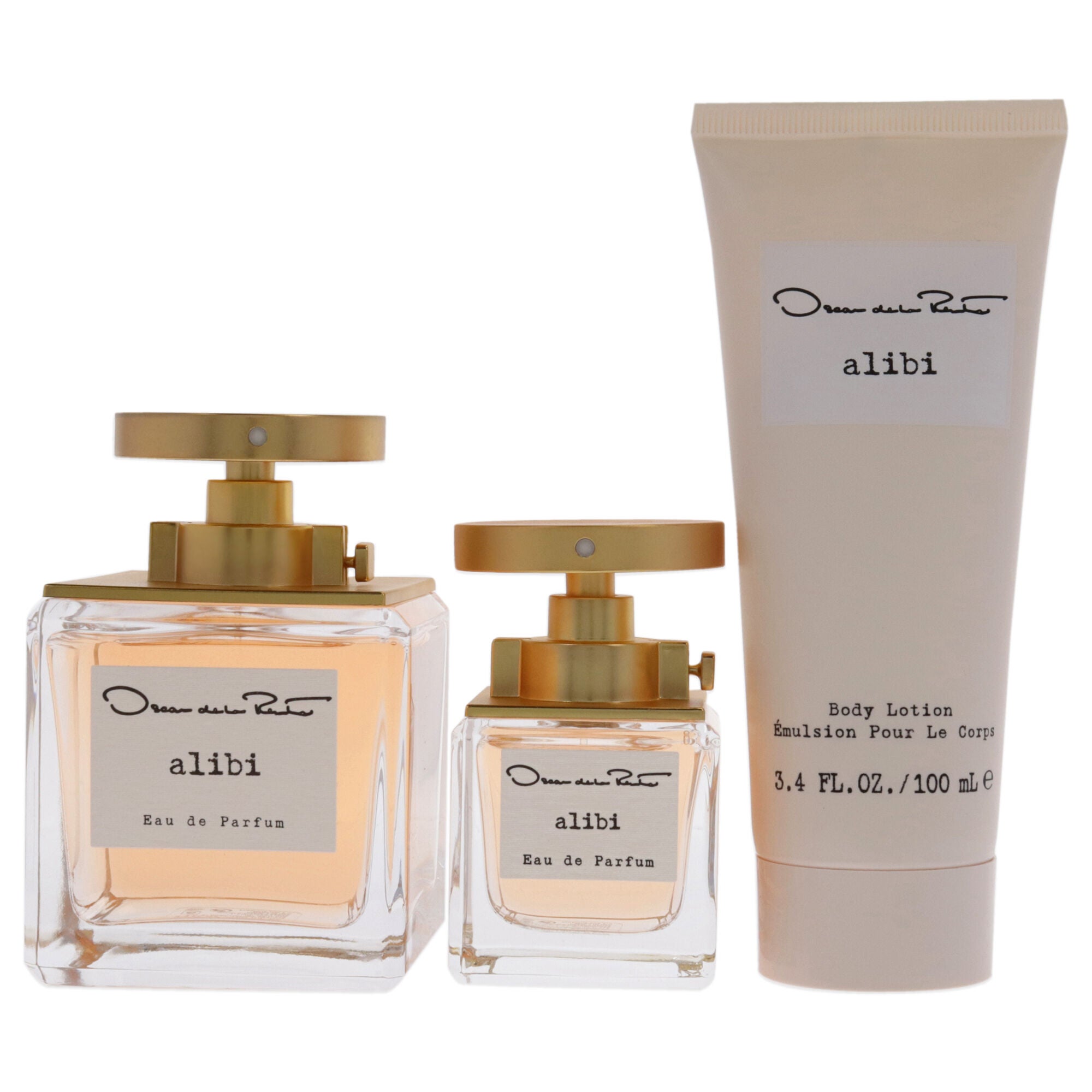 Alibi by Oscar De La Renta for Women - 3 Pc Gift Set 3.4oz EDP Spray, 1.0oz EDP Spray 3.4oz Body Lotion, See Description, alternate image number 3