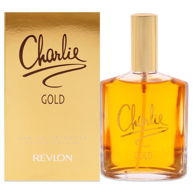 Charlie Gold by Revlon for Women - 3.4 oz EDT Spray, NA, hi-res image number null