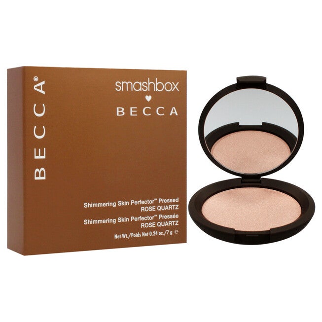 Becca Shimmering Skin Perfector Pressed - Rose Quartz by SmashBox for Women - 0.24 oz Highlighter, NA, alternate image number null