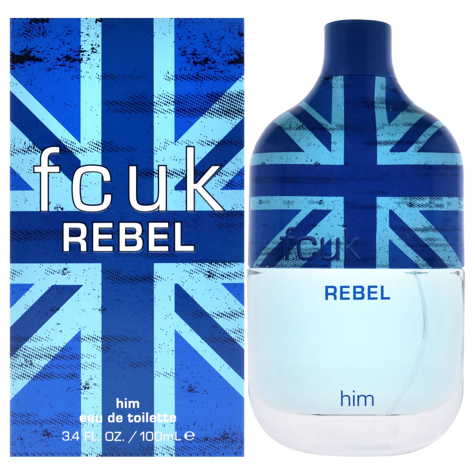 Fcuk Rebel by French Connection UK for Men - 3.4 oz EDT Spray, See Description, hi-res image number 0
