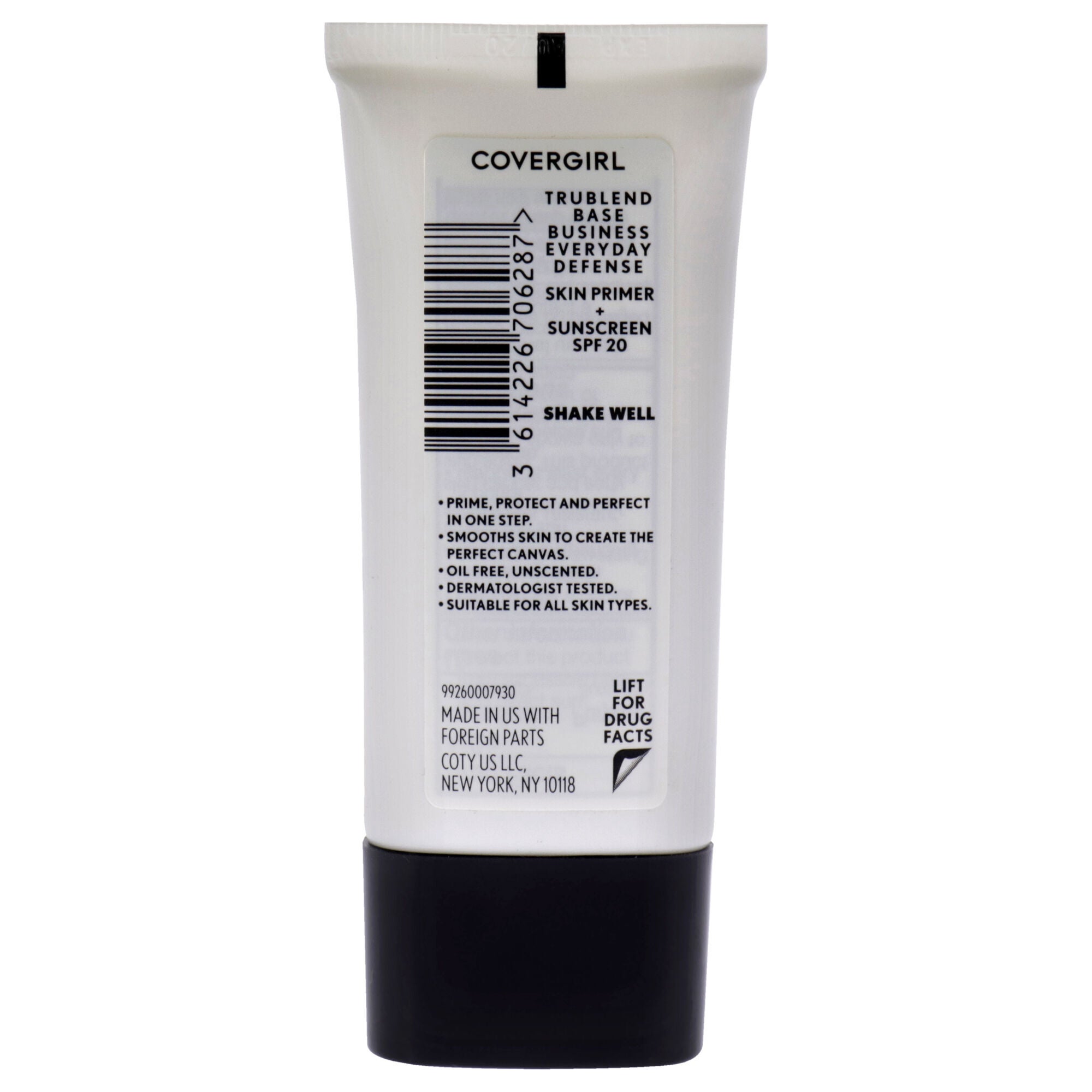 TruBlend Base Business SPF 20 - Everyday Defense by CoverGirl for Women - 1 oz Primer, See Description, alternate image number 1