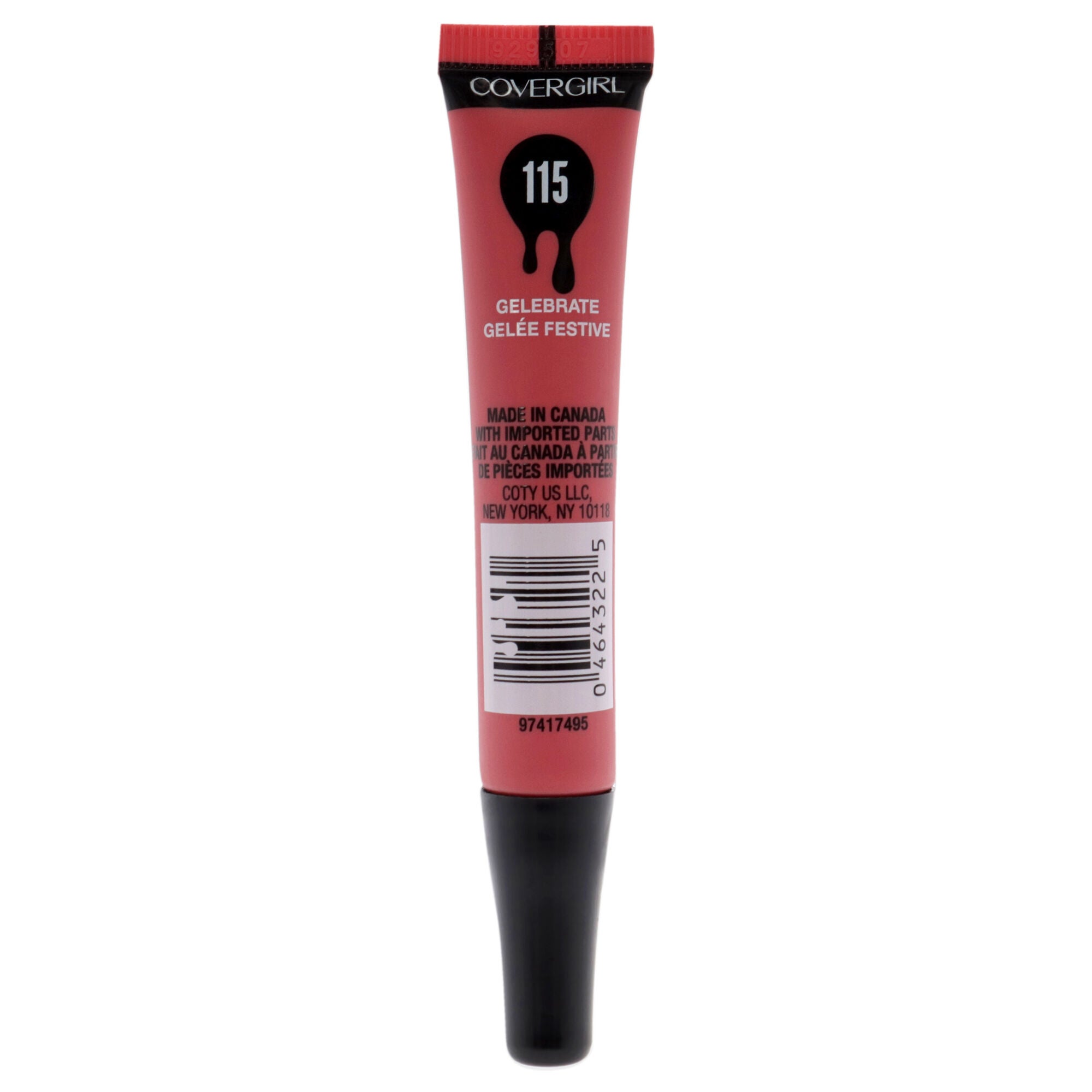 Melting Pout Liquid Lipstick - 115 Gelebrate by CoverGirl for Women - 0.27 oz Lipstick, , alternate image number 3