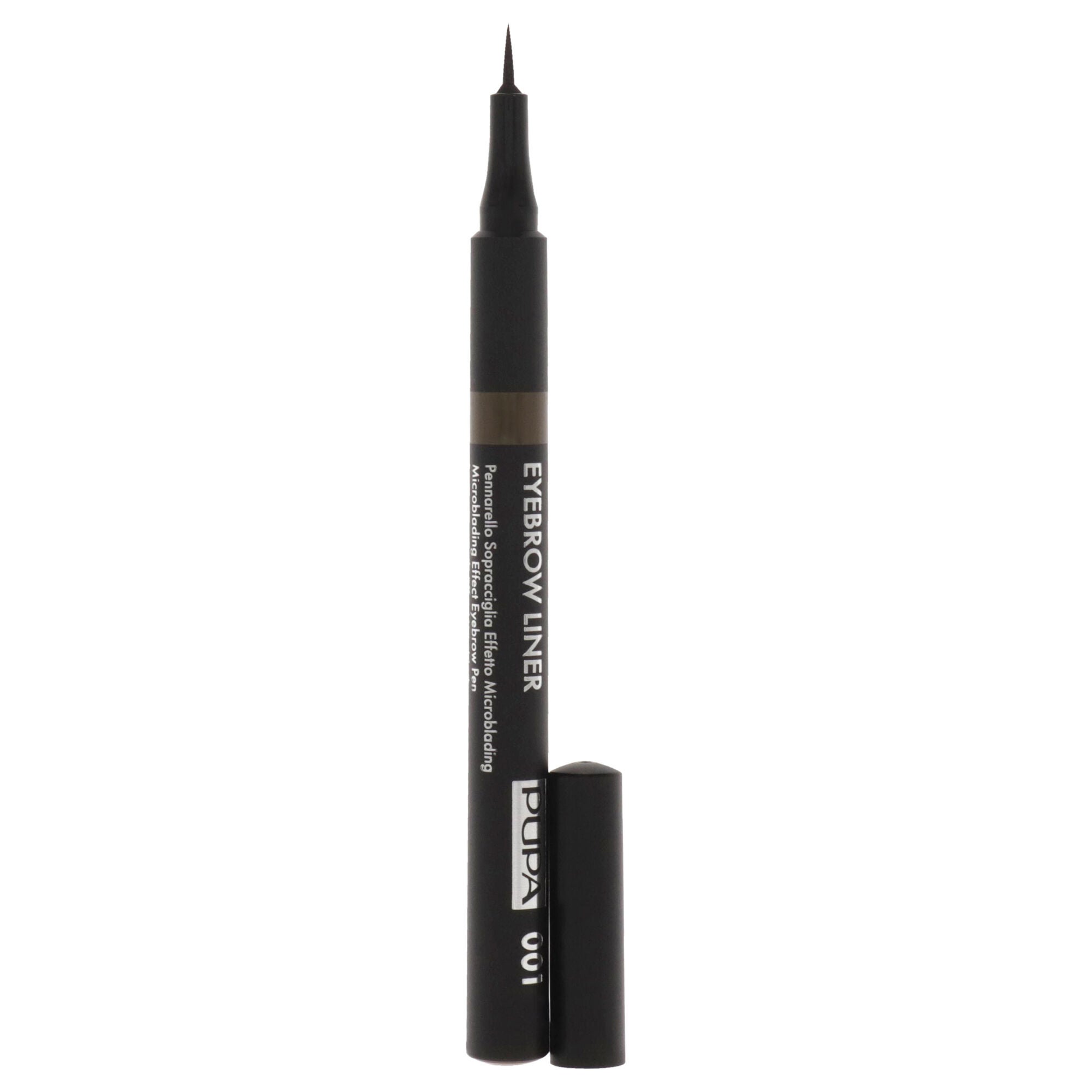 Eyebrow Liner Pen - 001 Ash Brown by Pupa Milano for Women - 0.037 oz Eyebrow, See Description, alternate image number 4