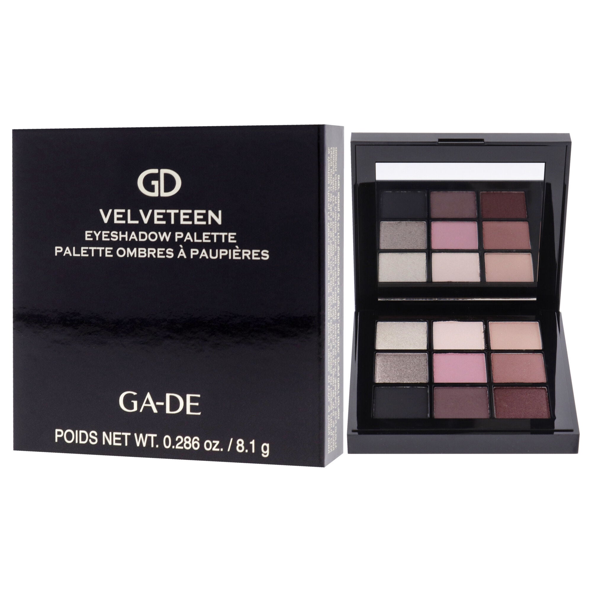 Velveteen Eyeshadow Palette - 55 Shades of Love by GA-DE for Women - 0.0286 oz Eye Shadow, , alternate image number 7