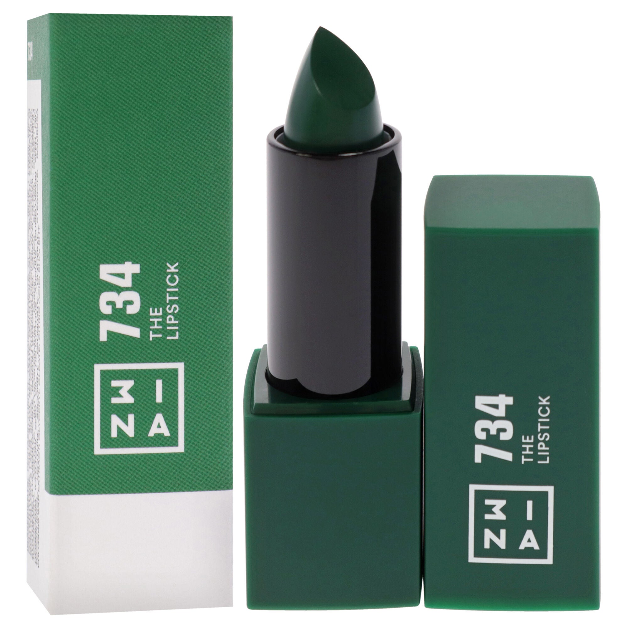 The Lipstick - 734 Deep Winter Green by 3INA for Women - 0.16 oz Lipstick, See Description, alternate image number 1