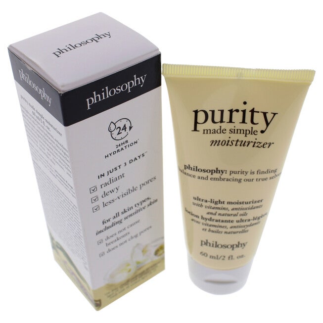 Purity Made Simple Moisturizer by Philosophy for Unisex - 2 oz Moisturizer, See Description, alternate image number 3