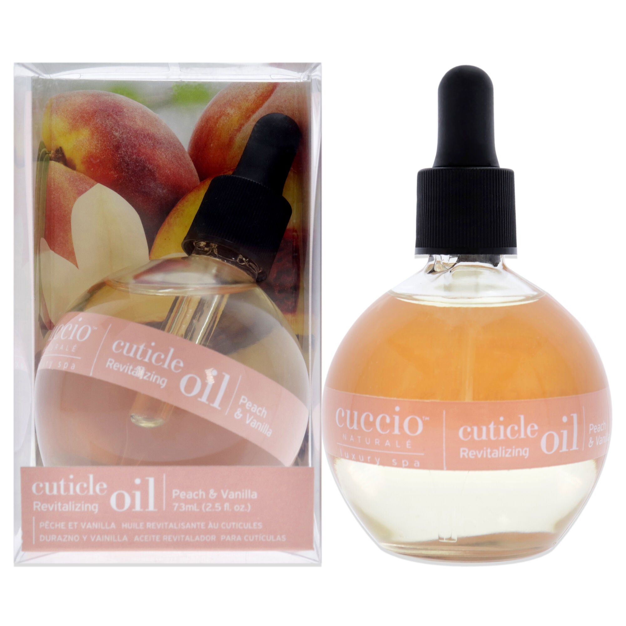 Cuticle Revitalizing Oil - Peach and Vanilla by Cuccio Naturale for Unisex - 2.5 oz Oil, , alternate image number 5