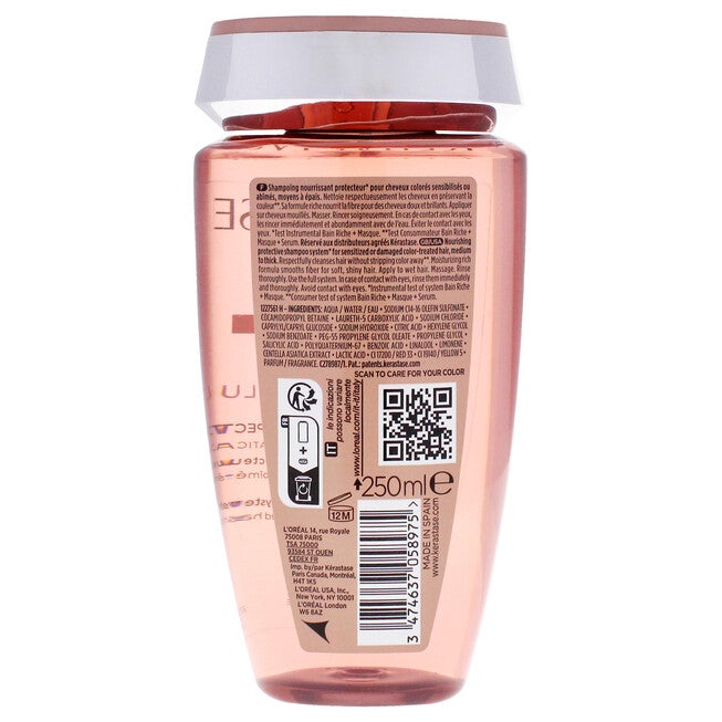 Chroma Absolu Bain Riche Respect Shampoo by Kerastase for Unisex - 8.5 oz Shampoo, NA, alternate image number null