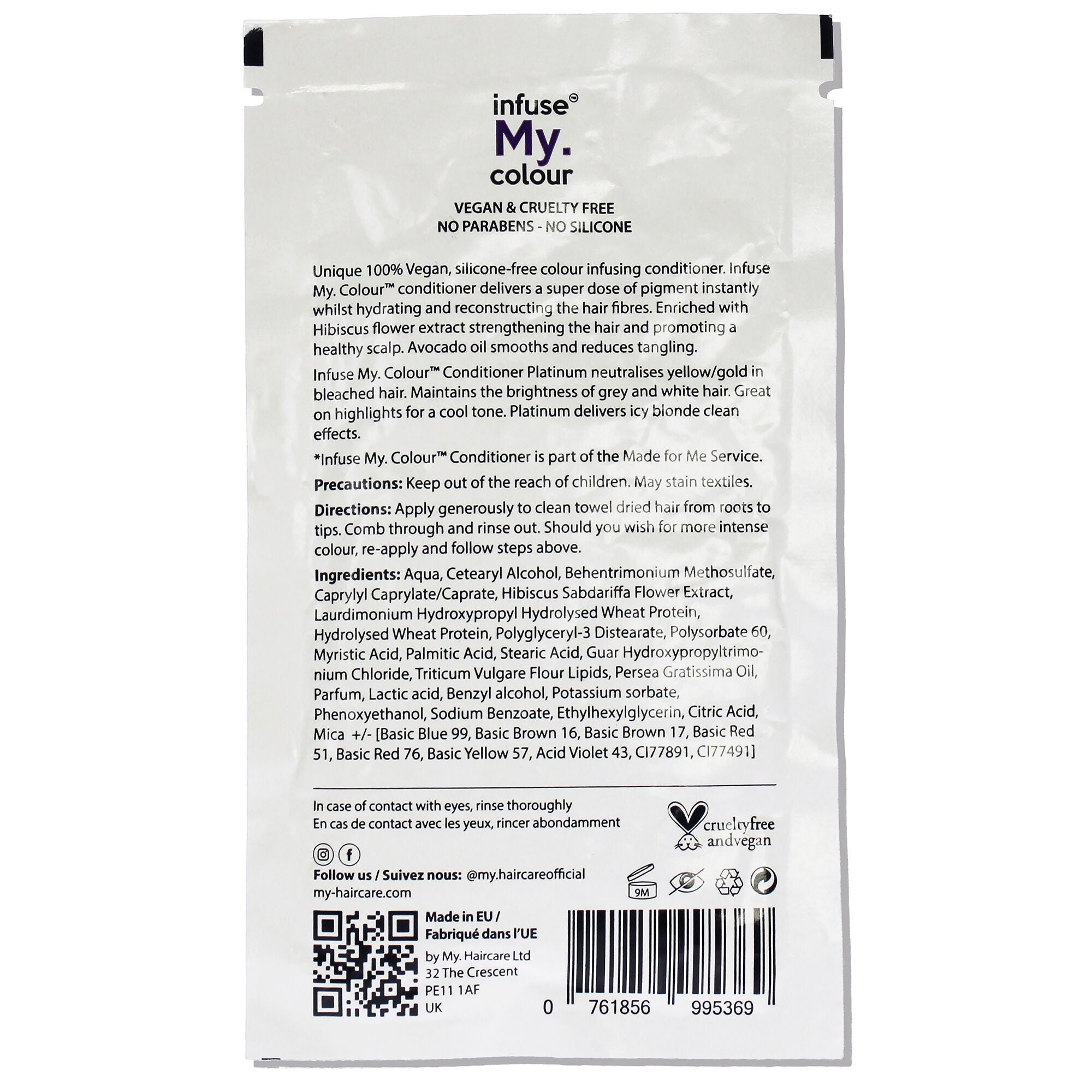 Platinum Conditioner by Infuse My Colour for Unisex - 15 ml Conditioner, See Description, alternate image number 1