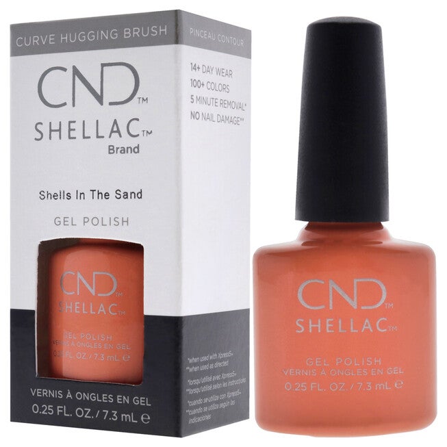 Shellac Nail Color - Shells In the Sand by CND for Women - 0.25 oz Nail Polish, NA, alternate image number null
