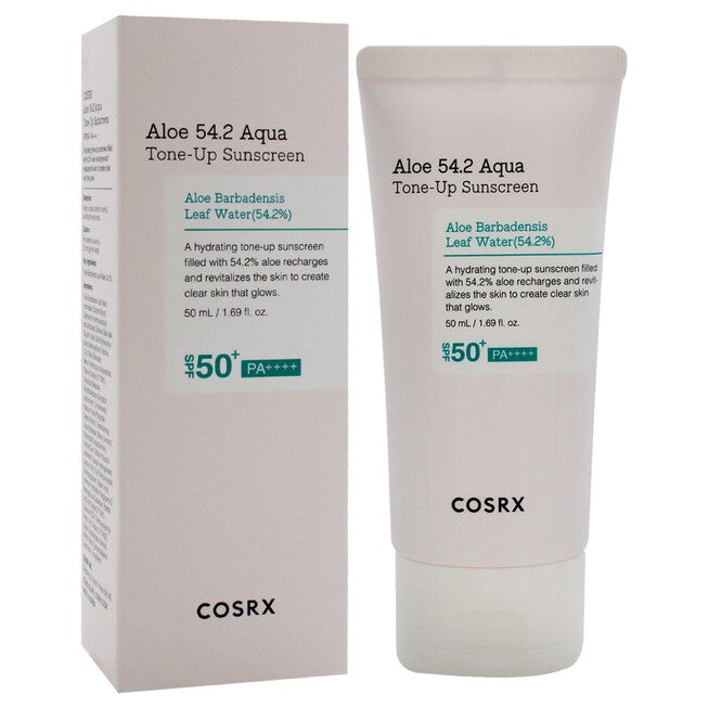 Aloe 54.2 Aqua Tone-Up Sunscreen SPF 50 Plus by Cosrx for Unisex - 1.69 oz Sunscreen, NA, alternate image number null