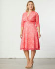 Mademoiselle Lace Cocktail Dress, Coral, hi-res image number null