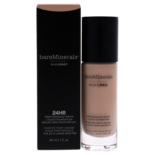 BarePro Performance Wear Liquid Foundation SPF 20 - 7.5 Shell by bareMinerals for Women - 1 oz Foundation, See Description, hi-res image number null