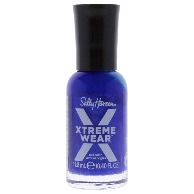 Xtreme Wear Nail Color - 479 Pacific Blue by Sally Hansen for Women - 0.4 oz Nail Polish, See Description, hi-res image number 0