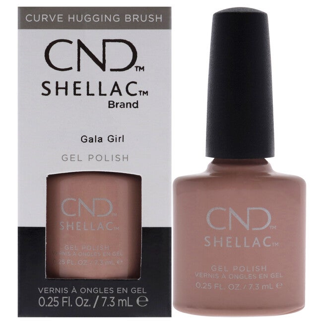 Shellac Nail Color - Gala Girl by CND for Women - 0.25 oz Nail Polish, NA, hi-res image number null