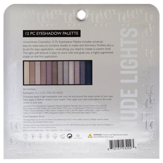 Eyeshadow Palette by Uncommon Cosmetics for Women - 1 Pc Eye Shadow, NA, alternate image number null