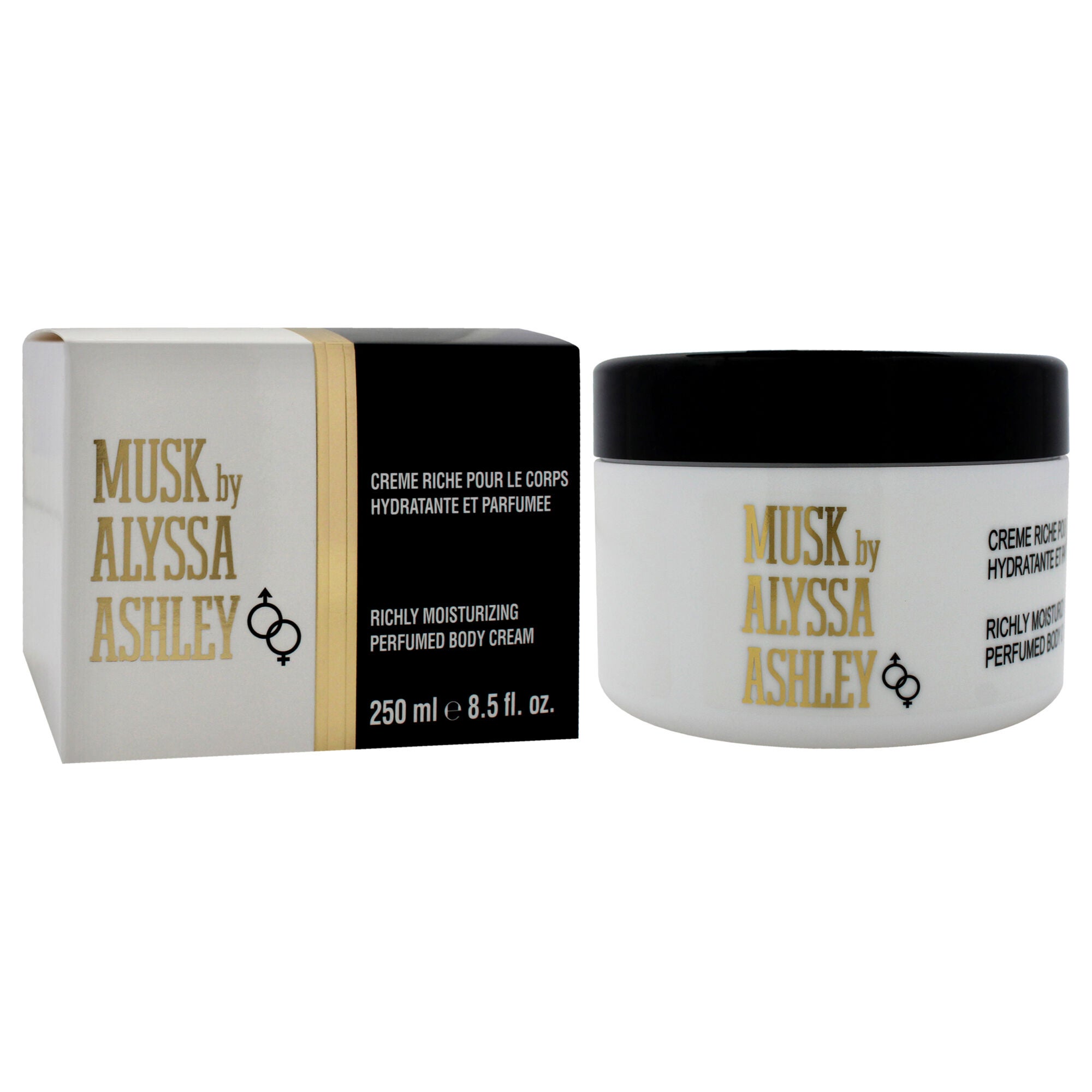 Musk Perfumed Body Cream by Alyssa Ashley for Unisex - 8.5 oz Body Cream, See Description, alternate image number 2