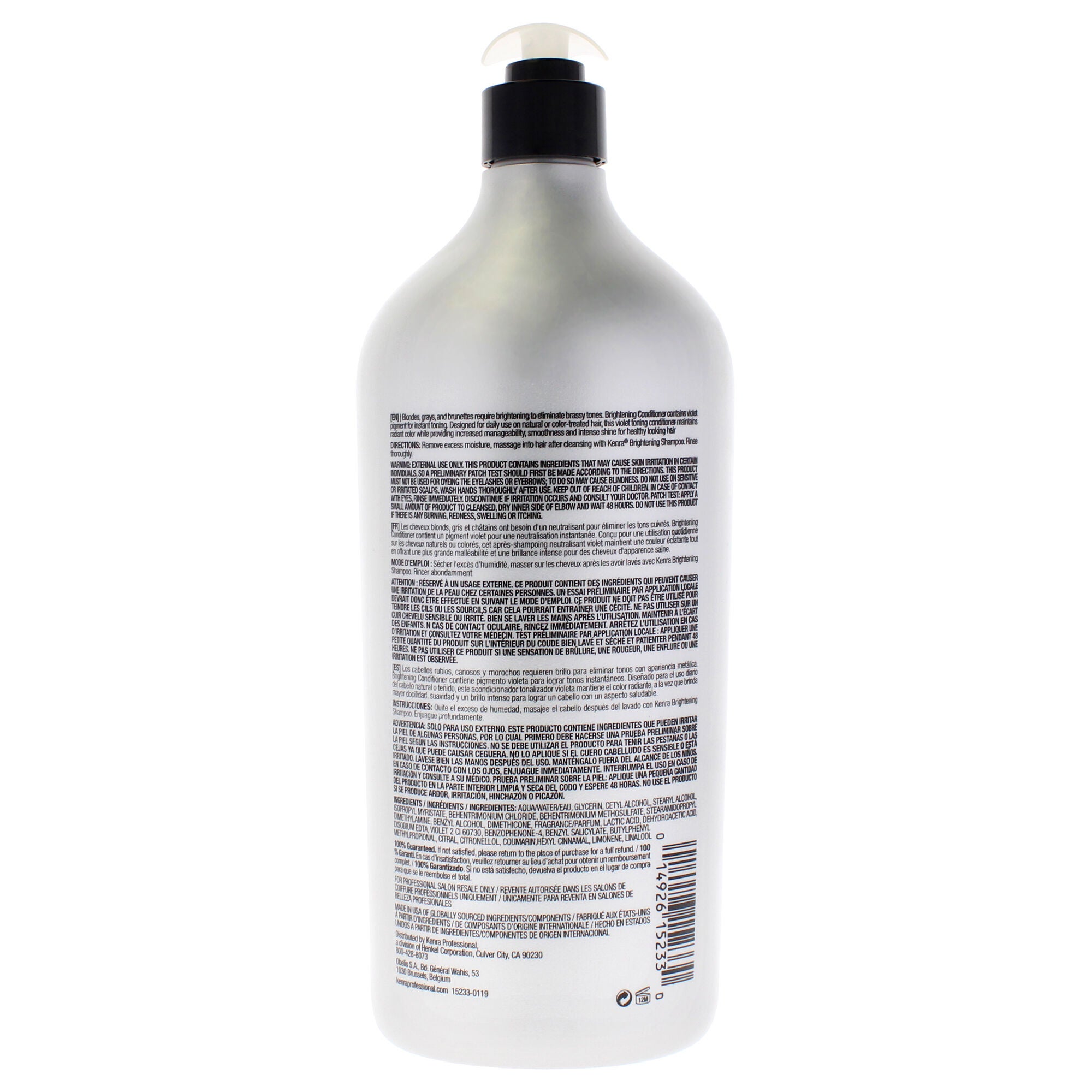 Brightening Conditioner by Kenra for Unisex - 33.8 Liter Conditioner, See Description, alternate image number 2