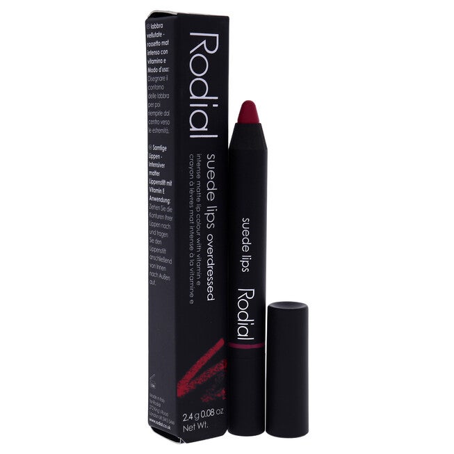 Suede Lips - Overdressed by Rodial for Women - 0.08 oz Lipstick, , alternate image number null