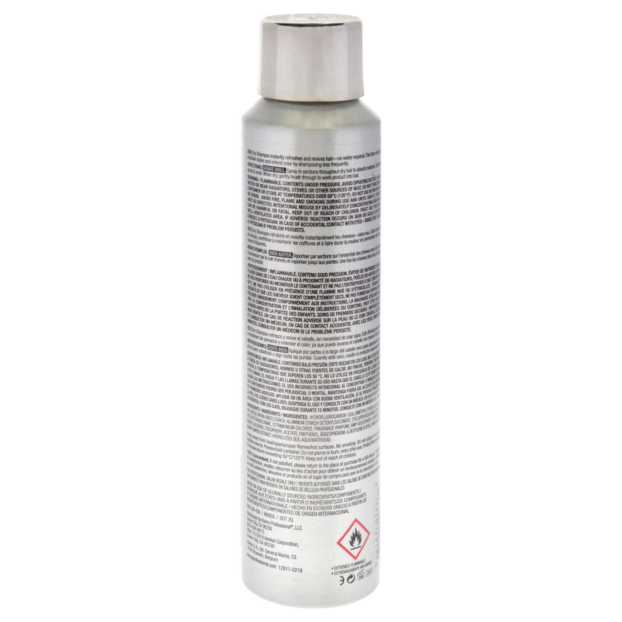 Platinum Dry Shampoo by Kenra for Unisex - 5 oz Dry Shampoo, See Description, alternate image number 3
