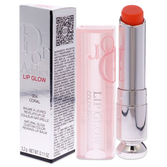 Dior Addict Lip Glow - 004 Coral by Christian Dior for Women - 0.11 oz Lip Balm, NA, alternate image number null