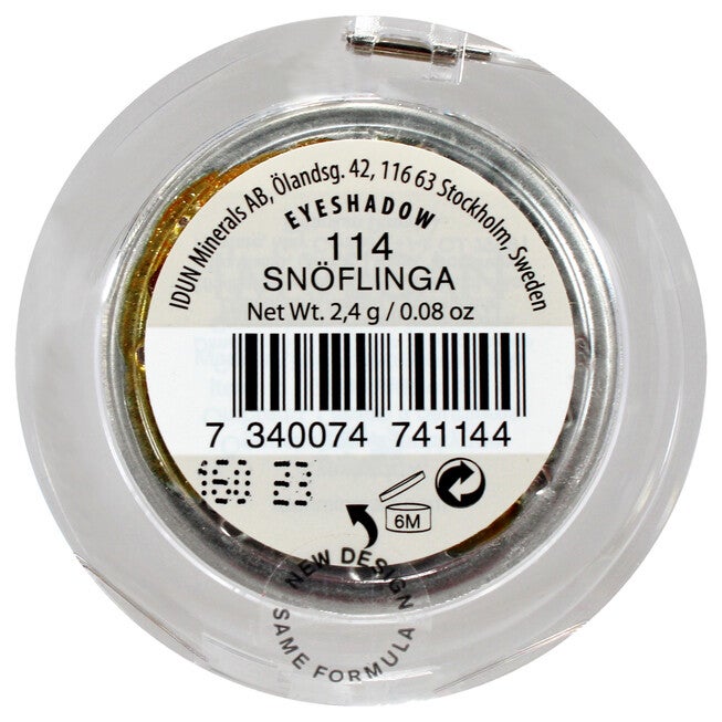 Eyeshadow Single - Snoflinga by Idun Minerals for Women - 0.08 oz Eye Shadow, See Description, alternate image number 1